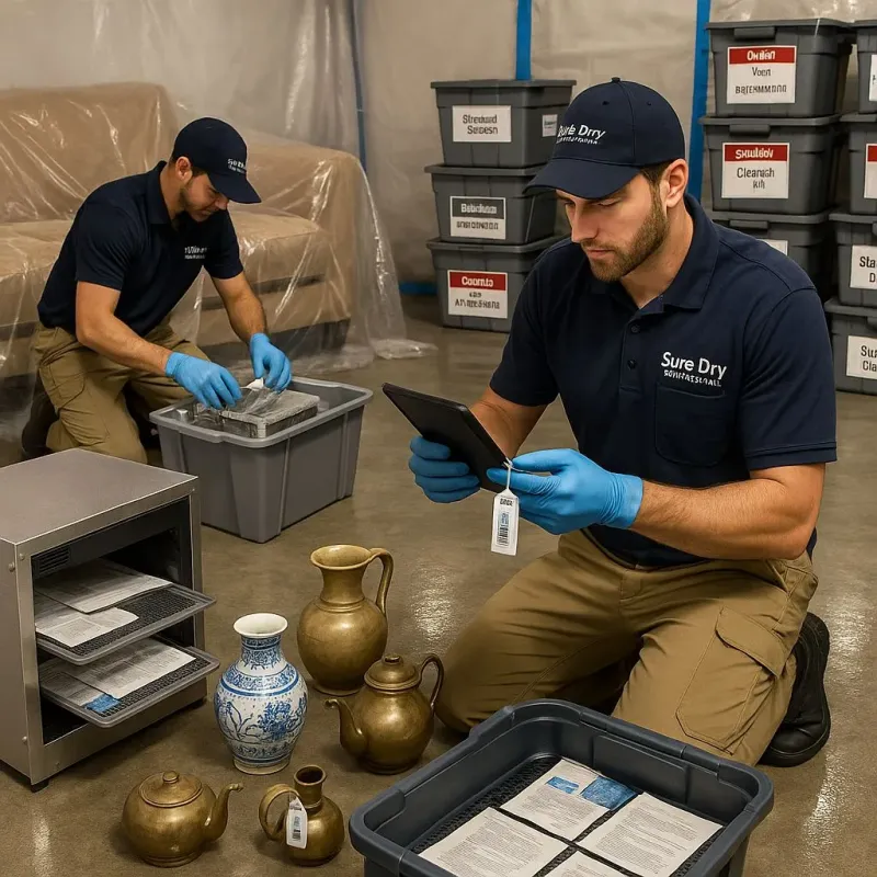 Content Protection and Restoration process in Aquia Harbour, VA