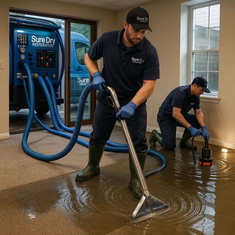 Water Extraction and Removal process in Aquia Harbour, VA